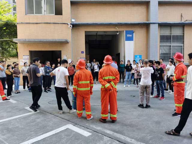 华九州网址消防演习